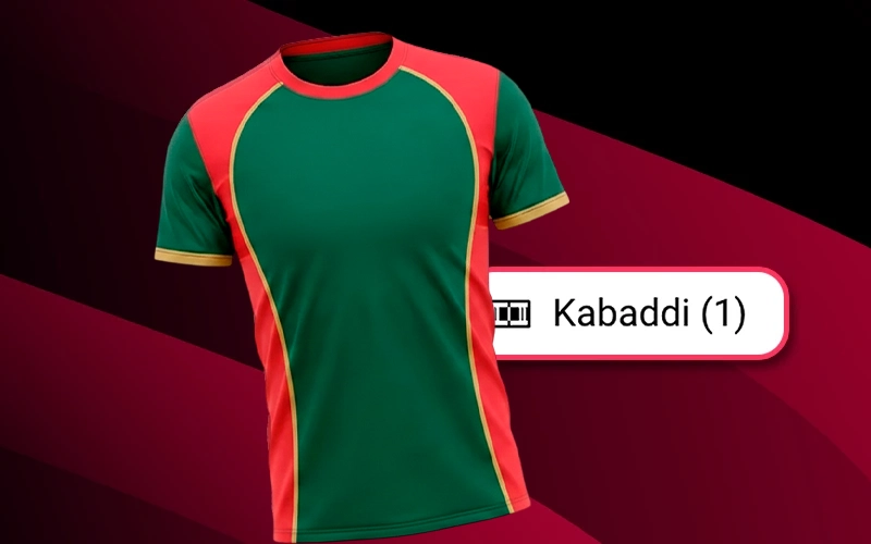 Bet on kabaddi events at DBbet and play today.